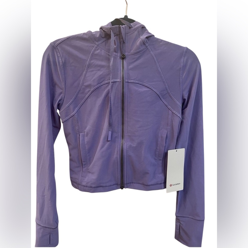 NWT Lululemon mesh cropped Devine jacket Size 4
